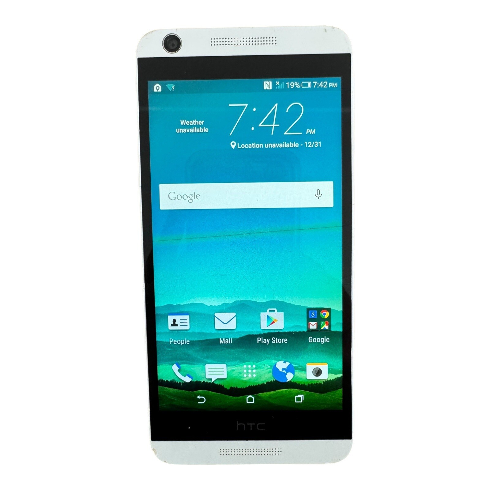 HTC Desire 626 OPM9120 16GB 5.0&rdquo; AT&T Android Smartphone White - Works, Flaws