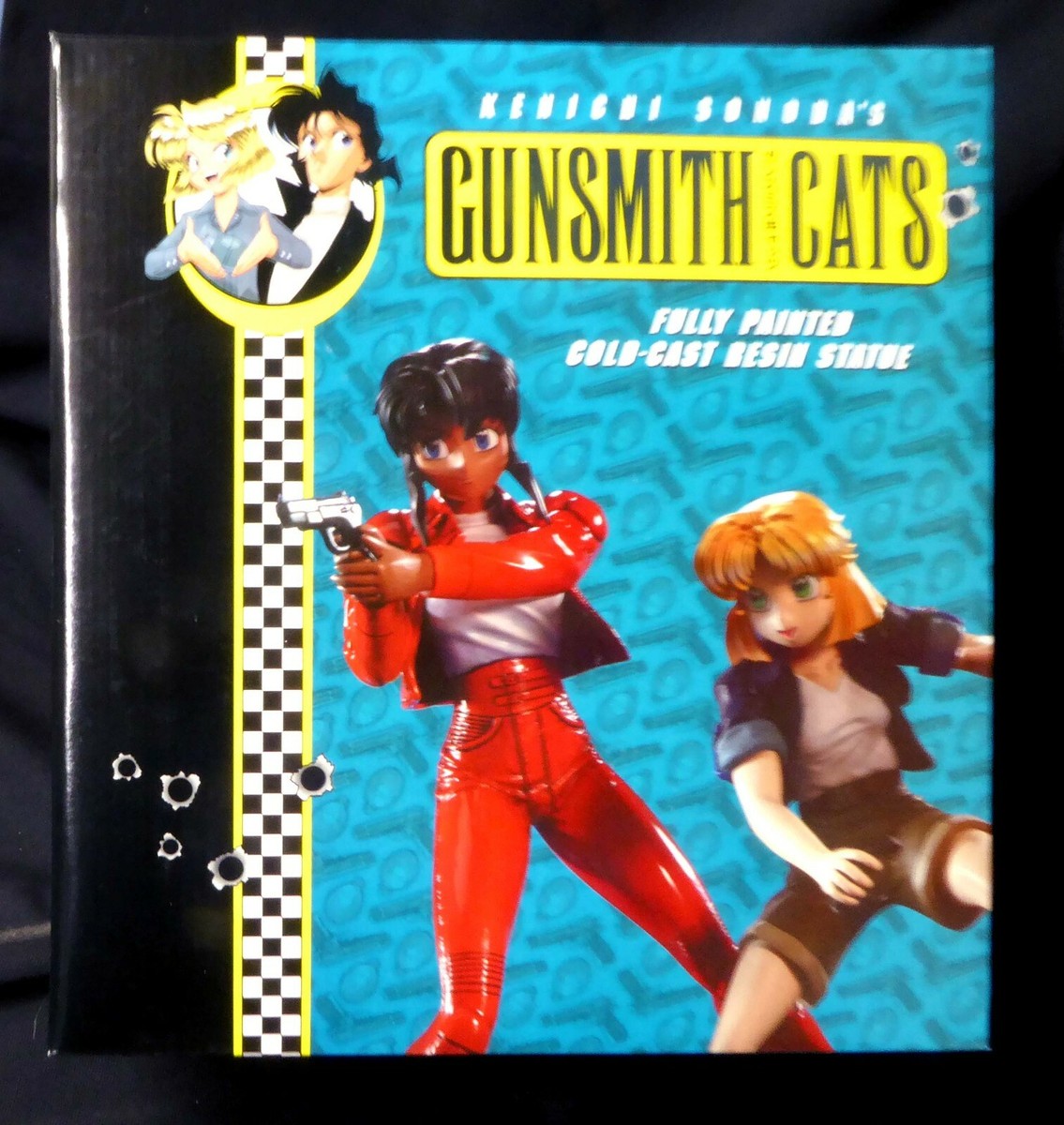 Gunsmith Cats Statue Vincent & Minnie-May Kenichi Sonoda's