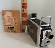 KODAK BROWNIE EIGHT MM 8mm Vintage Movie Camera Cine Ektanon f/2.7 13mm lens USA