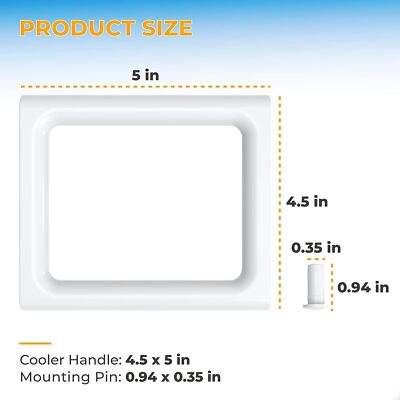 Cooler Handle Replacement Parts for Coleman 2-Way Handle,Xtreme