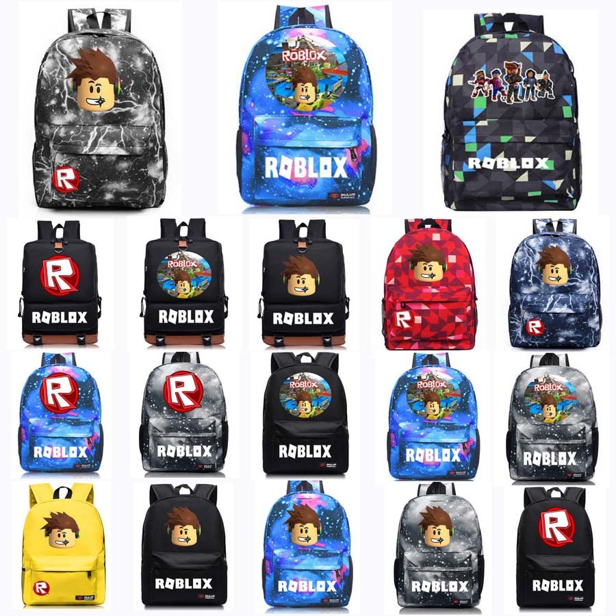 Roblox Backpack Kids School Bag Students Boys Bookbag Handbags Travelbag Game Ebay - amazoncom roblox cool bag backpack student school