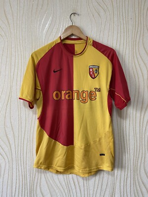 RC LENS 2003 2004 HOME FOOTBALL SHIRT SOCCER JERSEY NIKE | eBay