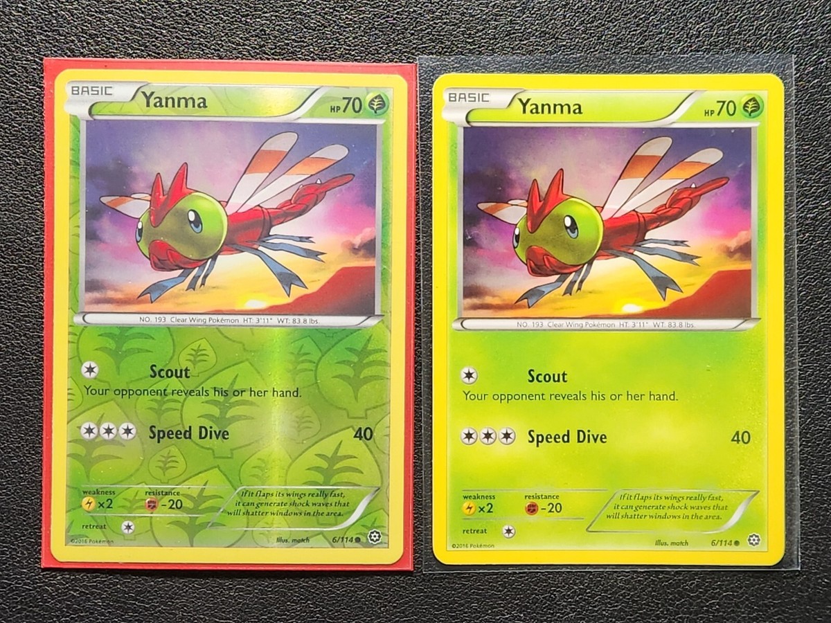 yanma pokemon card price Pokemon - Yanma (6/114) - XY Steam Siege