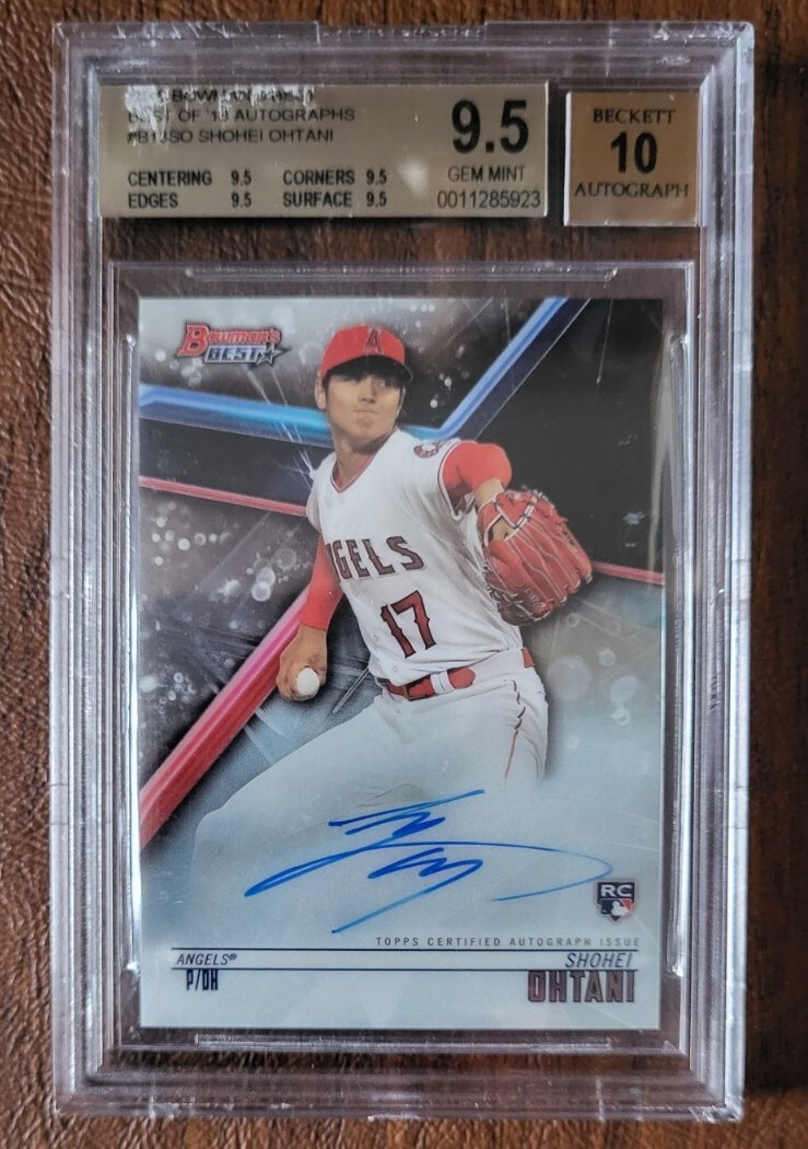 2018 Bowman's Best - Best of 2018 Autographs Shohei Ohtani