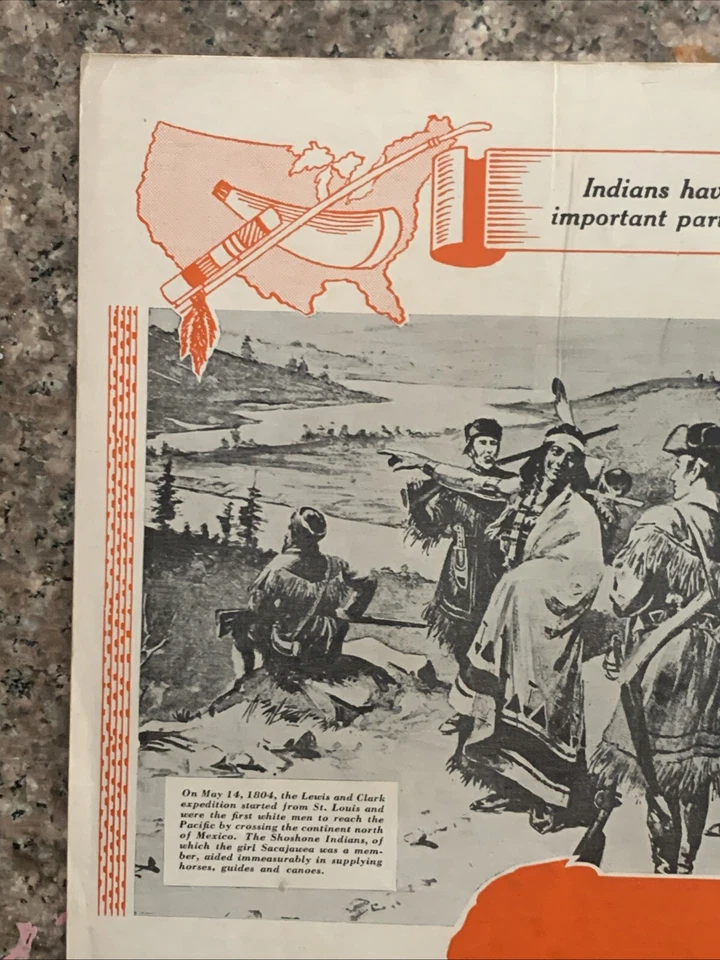 Indian Fire Pumps 1944 anuncio impreso DB Smith Utica Nueva York Lewis & Clark de colección años 40 Foto 2 de 4