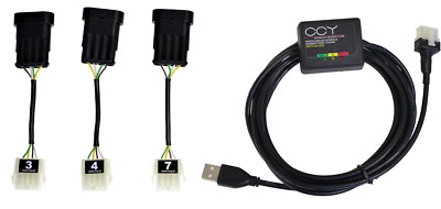 LPG FTDI DIAGNOSESHNITTSTELLE  SET MIT 3 ADAPTER (4STECKER) KING TOMASETTO LANDI