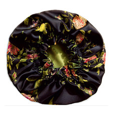 100 Pure Mulberry Silk Reversible Bonnet - Luxurious Hair Protection