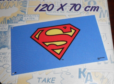 Drapeau superman neuf 120x70cm - Collection