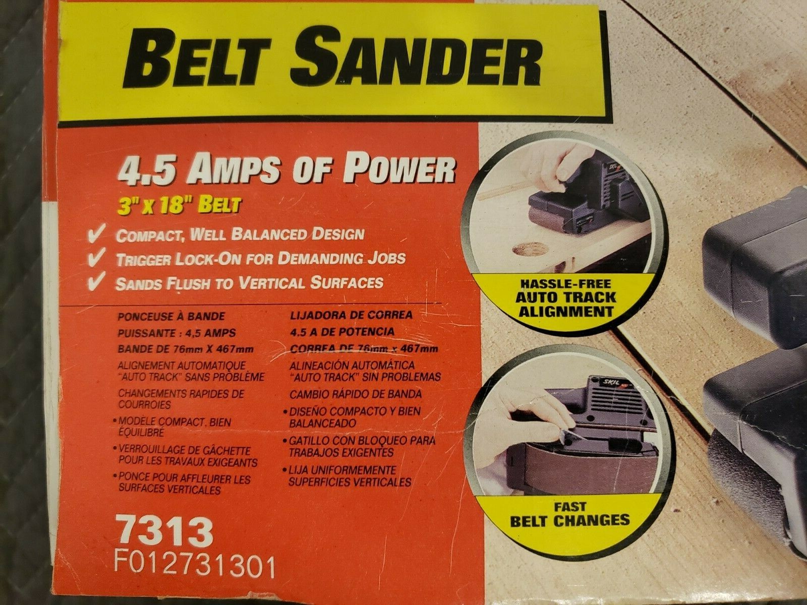 Skil 7313 4.5 Amp Belt Sander eBay