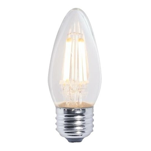 4 Pack Clear S14 Patio String Light Bulbs – 11W 120V E26 Medium Base – Warm White 2700K – Dimmable