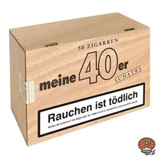meine 40er Sumatra, 50 Corona Zigarren