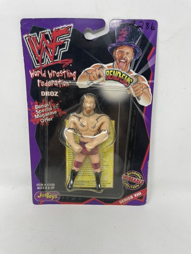 2000 JusToys WWF Bend-Ems DROZ Wrestling Figure Se...