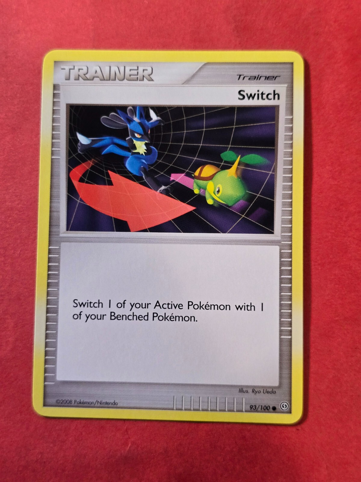 2008 Pokemon Diamond and Pearl Stormfront #93 Switch, C, NF/H, cd2