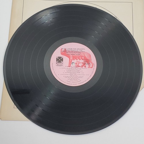 The Hard Ride 1971 Soundtrack Biker Psych VINYL LP Harley Hatcher HTF PROMO Hype - Picture 7 of 12