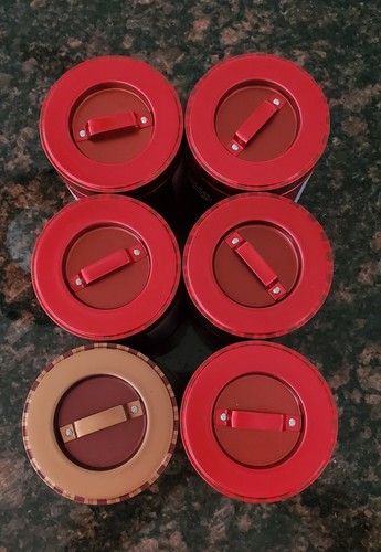 Williams Sonoma Classic Hot Chocolate Embossed Decorative Holiday Tin w/ Lid 6in - Picture 2 of 7
