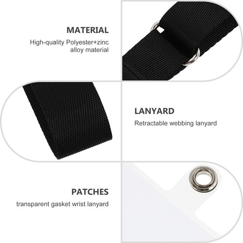 3 Pack Lanyard Universelle Trageschlaufe Multifunktionaler Schultergurt - Zdjęcie 2 z 12