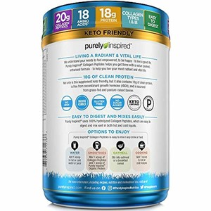 purely inspired collagen peptides powder reviews