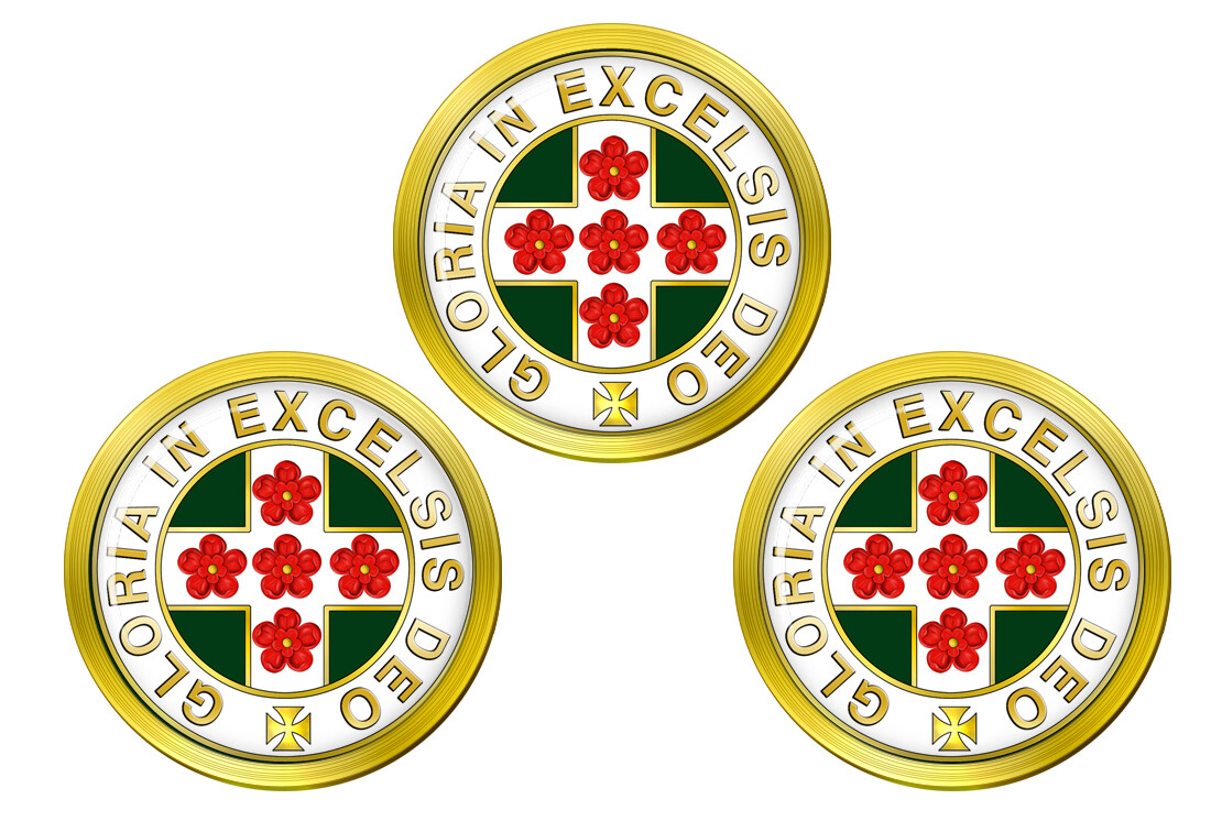 Royal Order of Scotland Masonic Golf Ball Markers