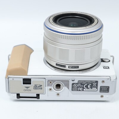 Olympus PEN E-PL1 White + M. Zuiko Digital 14-42mm [Exc+++++] | eBay