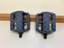 Wellgo Bmx Pedals Blue Old School Bmx Mks Grafight X Copy Gt 1/2 Inch