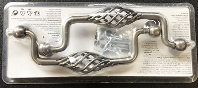B&Q Aroma Spiraleffekt Metall Ziehgriff (2 Stück)