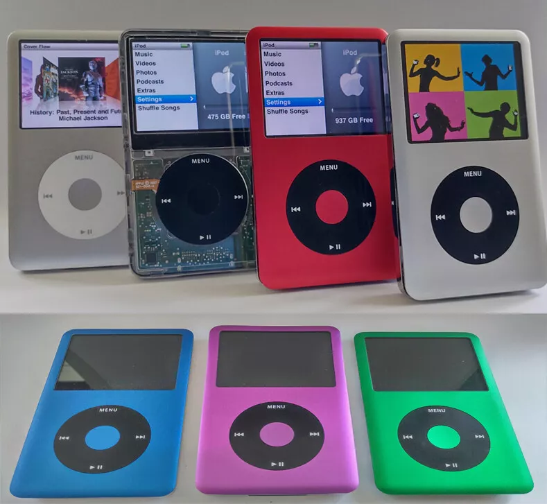 Apple iPod Classic 7th Generation (120/160/256/512GB/1TB) All Colors Sealed  Box