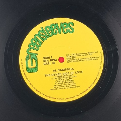 Al Campbell – The Other Side Of Love (Greensleeves Records – GREL 30) - Picture 3 of 4
