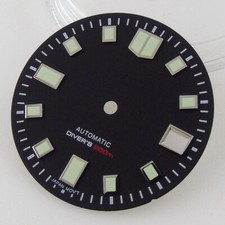29mm black sterile dial luminous Watch Dial f...