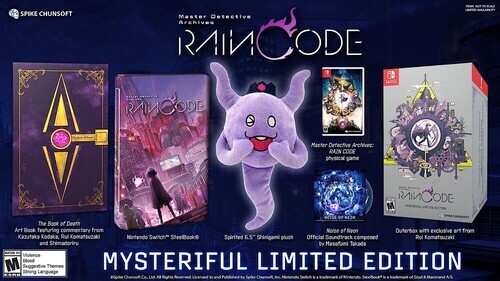 Master Detective Archives: Rain Code Mysteriful Limited Edition - Nintendo Switch