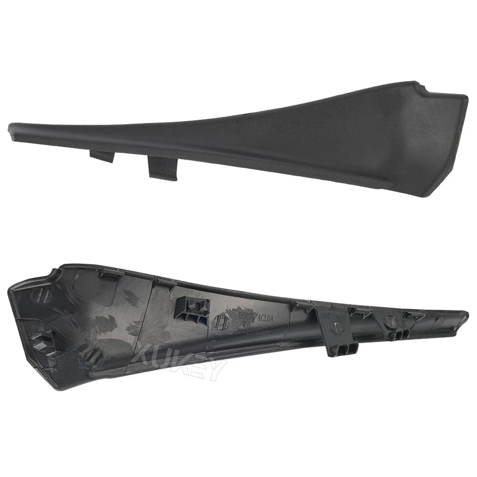 2pcs Front Windshield Wrap Corner For Nissan X-Trail T32 Rogue 2014 - 2020 Trim Foto 2 de 4