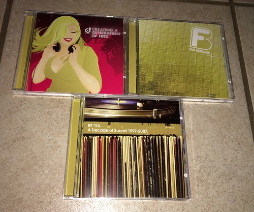 Rawfish Records A Decade Of Sound 1997-2007 Rare OOP 3 CD Set Bass Foundation - Imagen 5 de 7