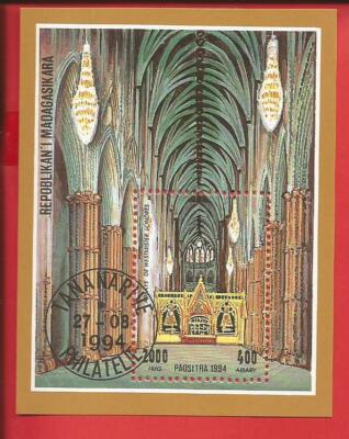 Westminster Abbey Kathedralen Block 259 Madagaskar