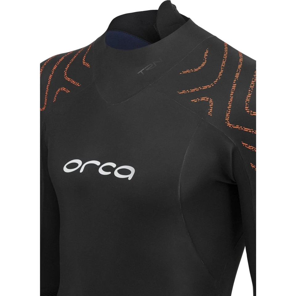Orca Vitalis TRN Openwater Mens Wetsuit Black Neoprene Swimming Thermal - Image 3 of 4