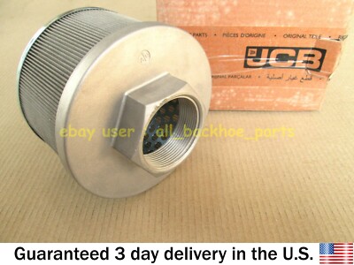JCB BACKHOE- GENUINE JCB HYDRAULIC TANK FILTER STRAINER (32/908100