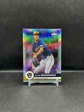 2026 Topps Chrome Flagship Jacob Misiorowski #33 (RC) Milwaukee Brewers