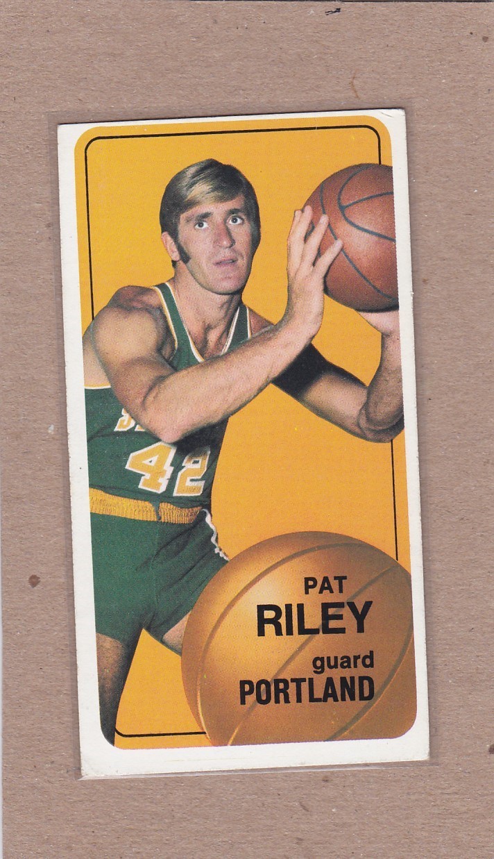 1970-71 TOPPS BASKETBALL PAT RILEY ROOKIE #13 TRAILBLAZERS VGEX *A51409