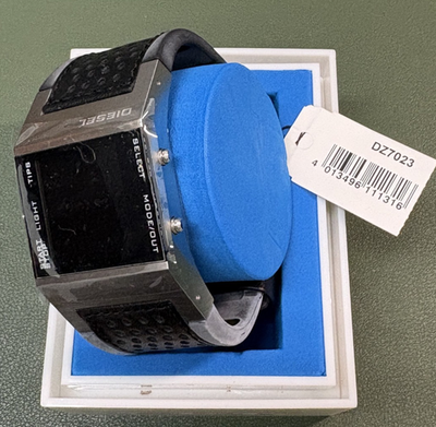 Buy RARE Diesel DZ 7023 Men's Watch Solid Stainless Steel Retro