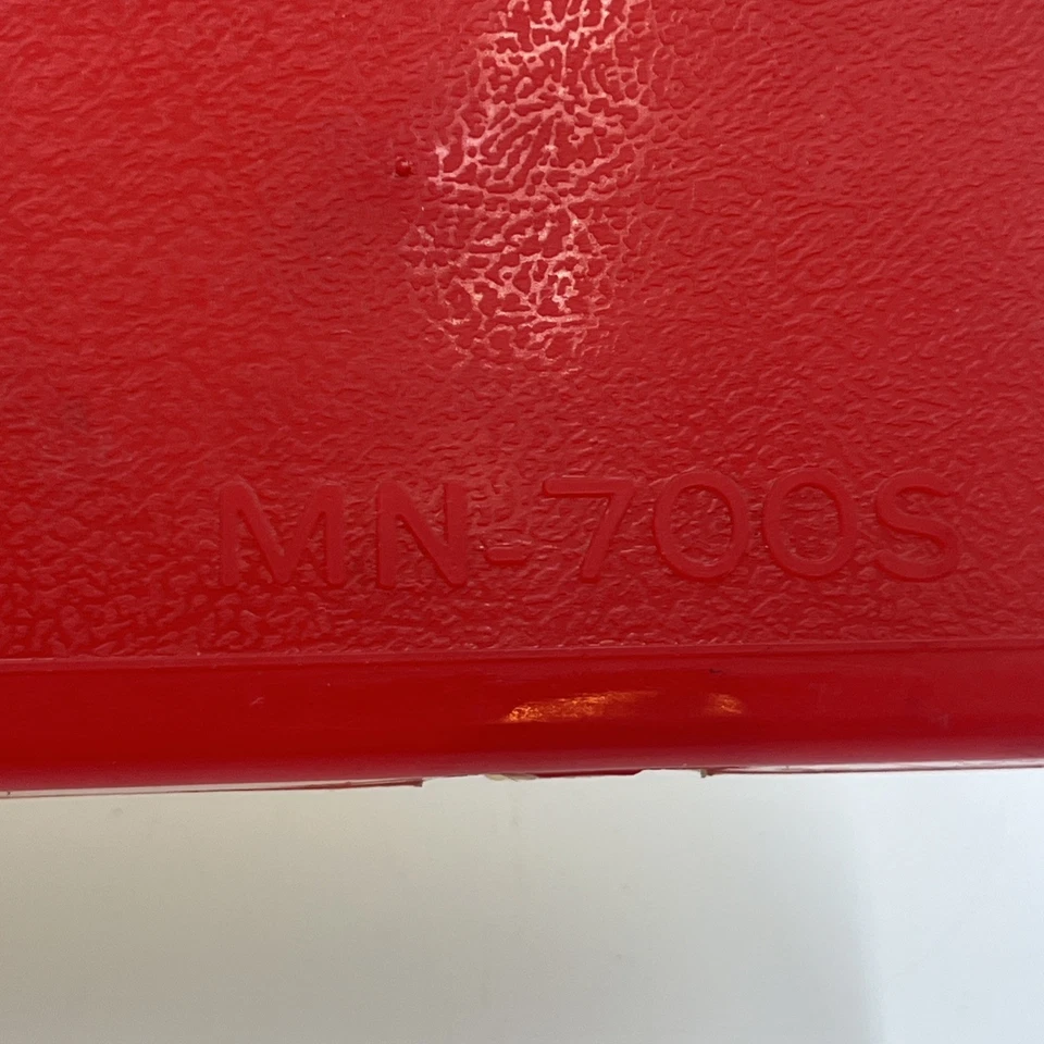 Редкие винтажные отсеки слайдера Tackle 700 Man Nyeon MN-700S 13 дюймов x 4 дюйма x 2,5 дюйма! - Изображение 3 из 4