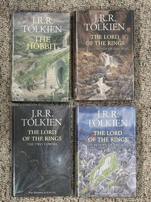 The Hobbit & The Lord of the Rings Illustrated and SIGNED by Alan