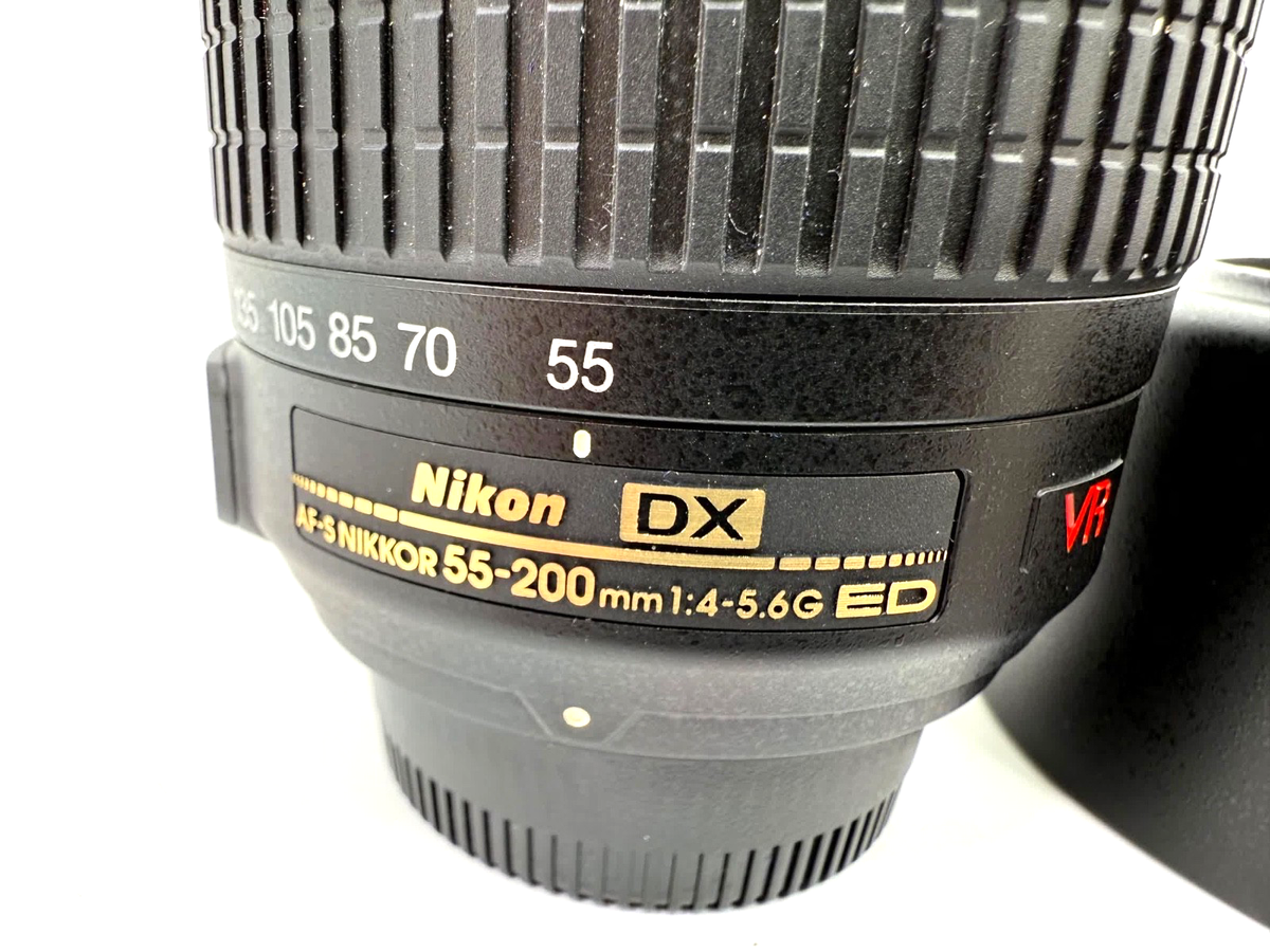 Nikon Nikkor AF-S 55-200mm f4-5.6 G ED DX VR Lens AFS | eBay