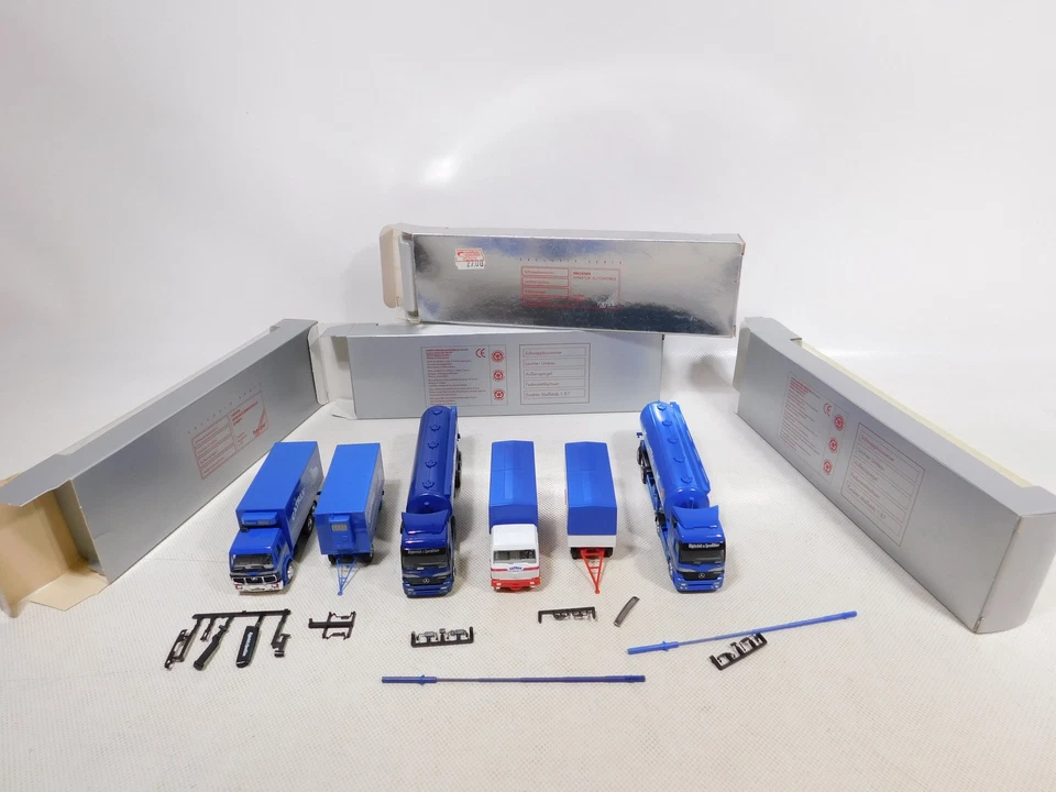 Herpa Exclusiv Serie 1:87 H0 4x Camion Mercedes MB Catsan sg/Mint+Box #EI56-1 - Immagine 4 di 4