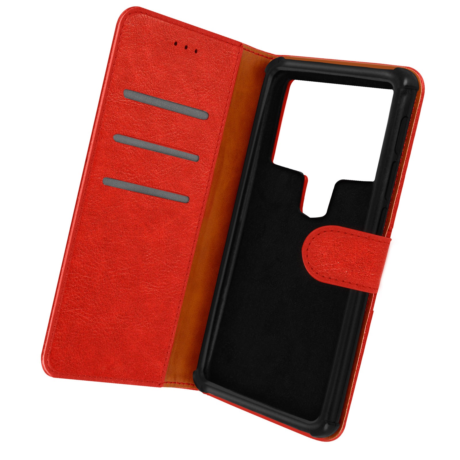 Étui universel smartphone 5,5 à 6 pouces rouge idéal pour voyager léger