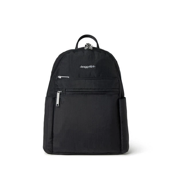 Baggallini Womens Skedaddle Backpack Travel‎ Bag Purse Carry On Nylon Black baggallini Backpack Black Bags & Handbags for Women for sale  main image 4