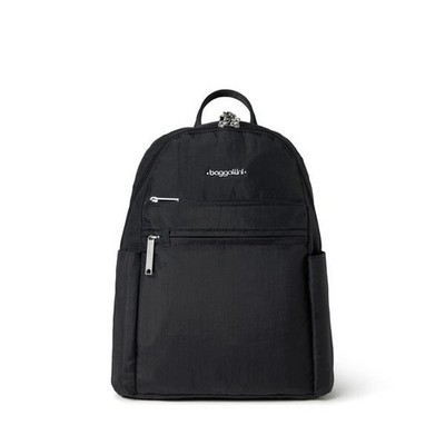 Baggallini Bag SECURTEX Anti-Theft VACATION Backpack Black RFID 