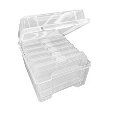 Fishing Lure Tackle Box Clear Waterproofs 6 Layer Fishing Tool Box Baits Case