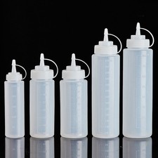 Plastic Clear Tip Applicator Bottle Plastic Squeeze Bottle With Tip Capnew