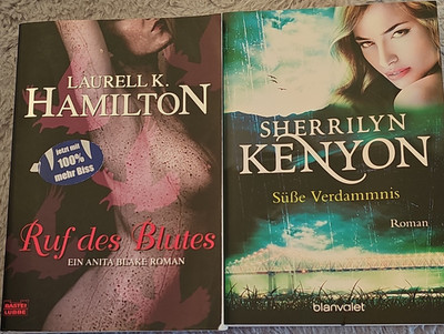 Laurell K. Hamilton Ruf des Blutes Sherrilyn Kenyon Süße Verdammnis Roman Deuts 