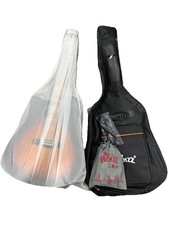 Winzz 4/4 Electro Acoustic Guitar, Left-Handed Western Guitar Set, Adult Begi...
