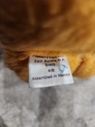 Vintage Fisher Price  Orange Freddy Teddy Bear w/ Squeaker Apple Bib - 1975  VGC — photo 7
