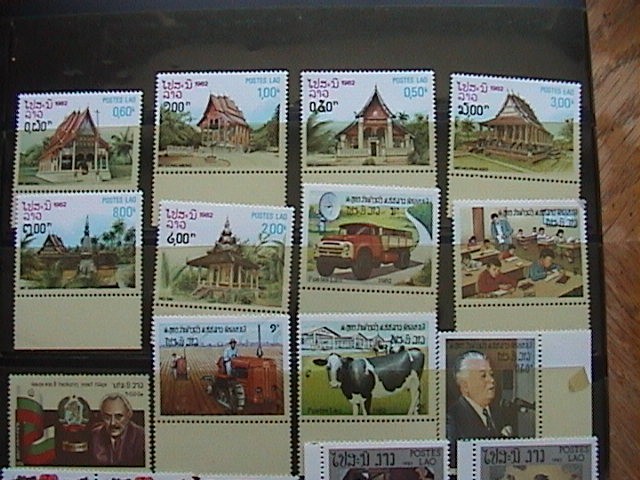 LAOS - SELECTION OF MINT &  USED STAMPS, LITTLE DUPLICATION